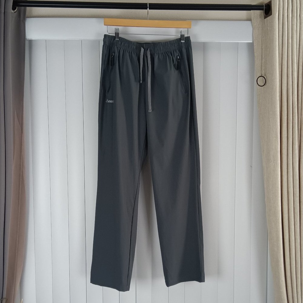Pudolla Men's Athletic Workout Pants.